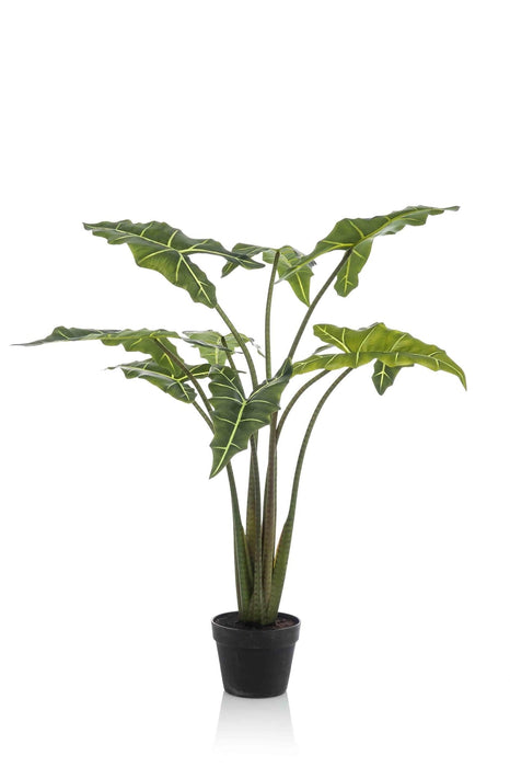 Alocasia Konstgjorda Växt - H100Cm, Ø12Cm