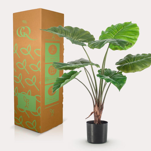 Alocasia Konstgjorda Växt - H70Cm, Ø12Cm