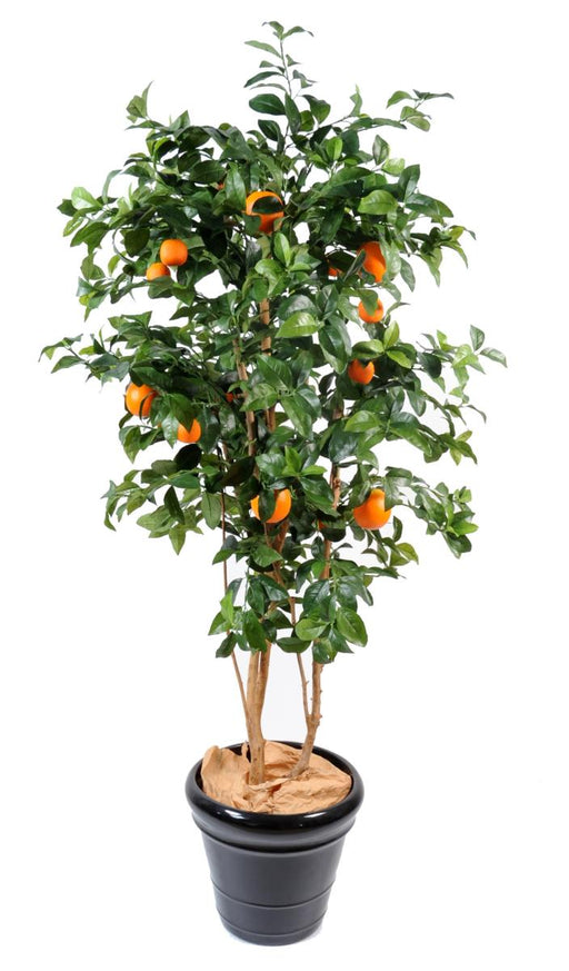 Konstgjorda Apelsinträd 180 Cm Med Orange Frukter