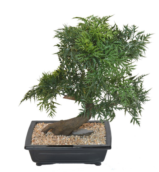 Konstgjord Aralia Bonsai 50 Cm I Dekorativ Kopp