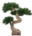 Konstgjord Bonsai Pine På Platina H.92Cm Dekoration