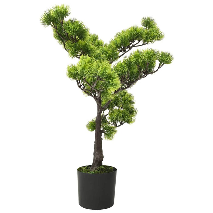 Konstgjord Pine Bonsai Med Kruka 60 Cm Grön