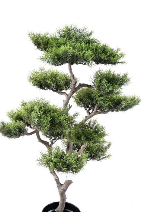 Konstgjord Pine Bonsai 95 Cm Syntetisk Växt