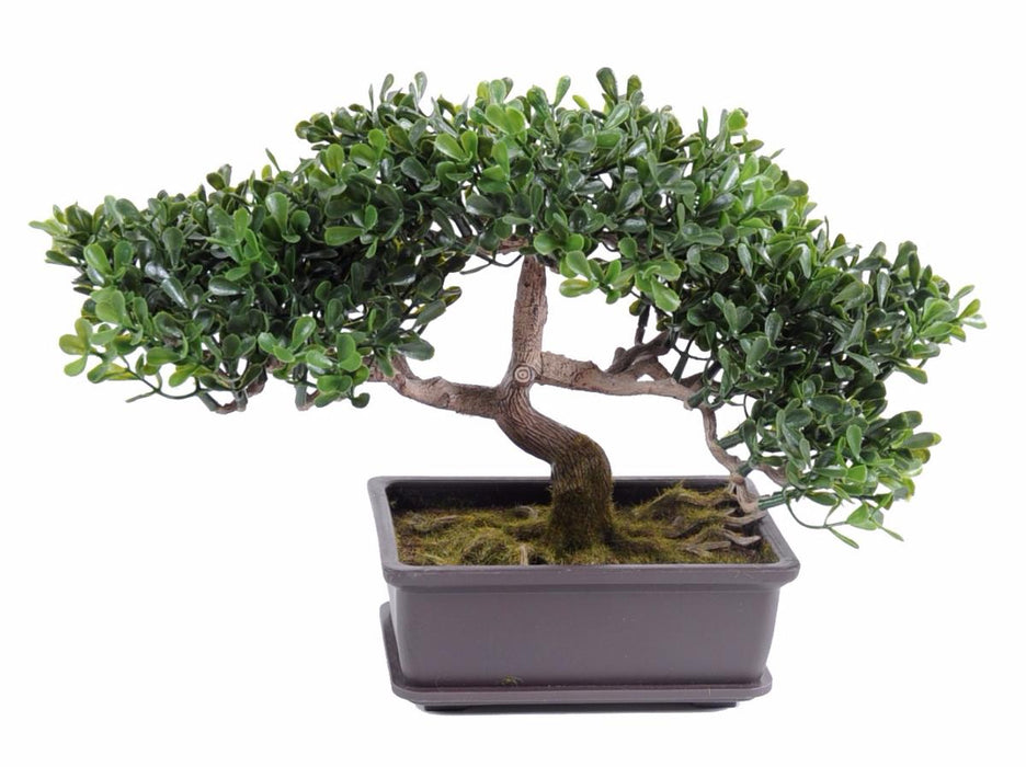 Artificiellt Te Bonsai 22Cm Dekorativ Syntetisk Växt