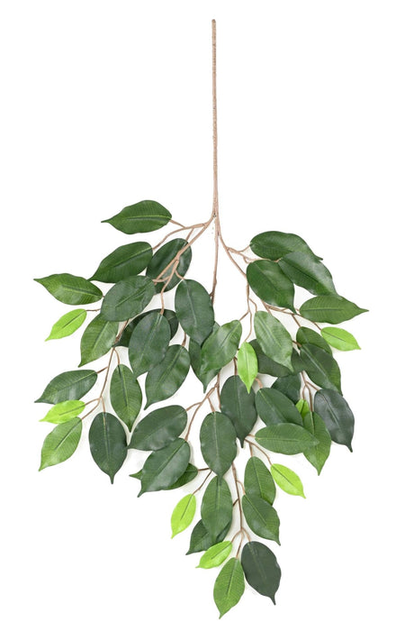 Konstgjord Ficus-Gren 60 Cm Grönt Bladverk