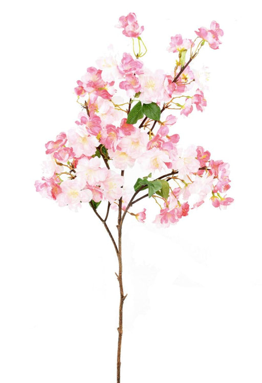 Konstgjord Körsbärsgren 105 Cm Rosa Blommor