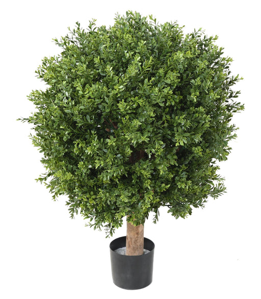 Konstgjord Buxbom Topiary UV-Resistent 60Cm Grön