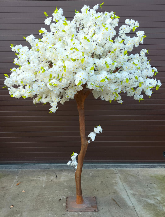 Konstgjord Körsbärsblomma Vit 250Cm Inredning