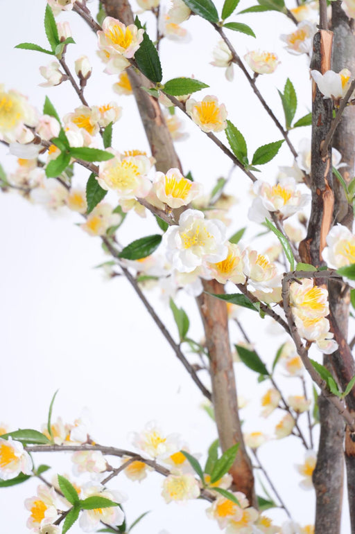 Konstgjorda Blommande Körsbärsträd 210 Cm Vit