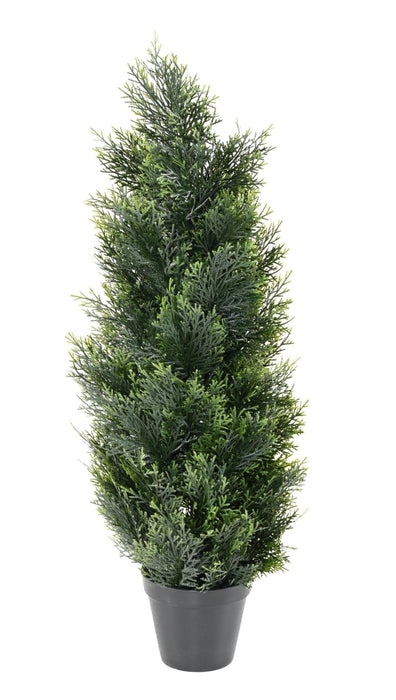 Uv-Resistent Konstgjord Cypress För Terrass 90Cm