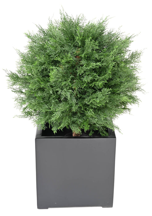 Artificiell Lawson Cypress För Utomhus H.90Cm