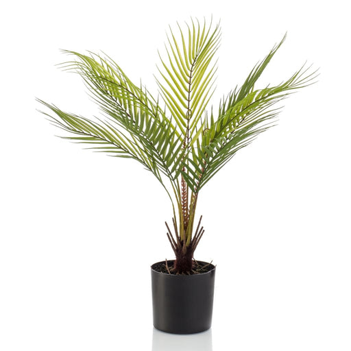 Emerald Artificiell Chamaedorea Palm 50 Cm I Kruka