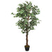 Konstgjord Ficus 1008 Blad 180 Cm Grön