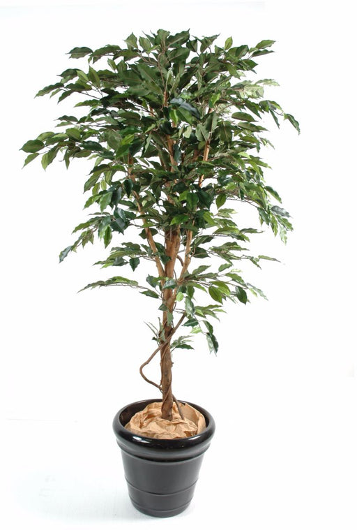 Konstgjord Ficus 120 Cm Dekorativ Inomhusväxt