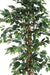 Konstgjord Ficus Multi-Stams 190 Cm Grön Växt