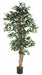 Konstgjord Ficus Multi-Stams 190 Cm Grön Växt