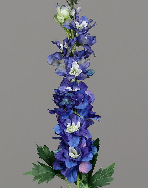 Artificiell Delphinium Blomma Blå 78Cm