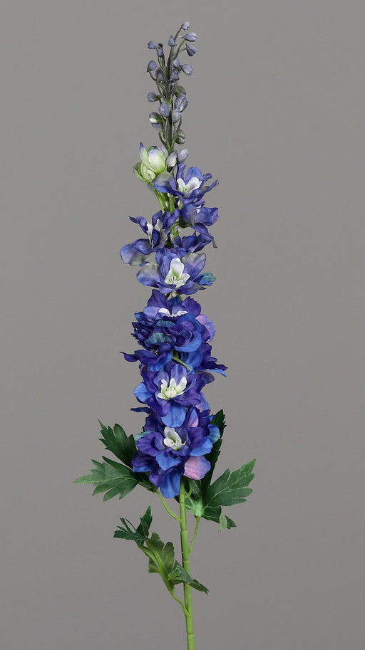 Artificiell Delphinium Blomma Blå 78Cm