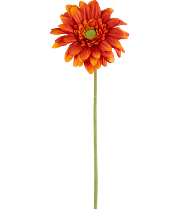 Gerbera Mini Konstgjord Söt Apelsin