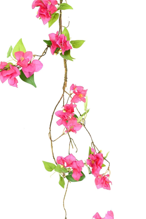 Konstgjord Fuchsia Bougainvillea Garland 130 Cm