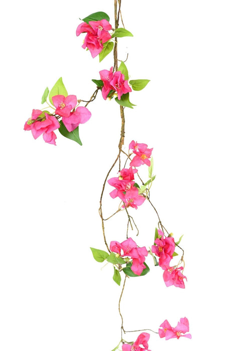 Konstgjord Fuchsia Bougainvillea Garland 130 Cm