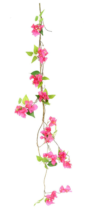 Konstgjord Fuchsia Bougainvillea Garland 130 Cm