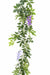 Inomhus Konstgjord Wisteria Garland 180Cm Lavendel