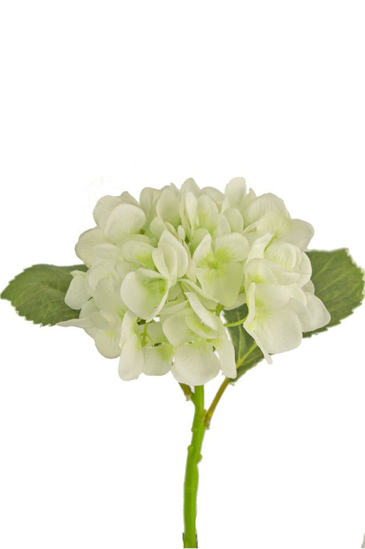 Vit Konstgjord Hortensia