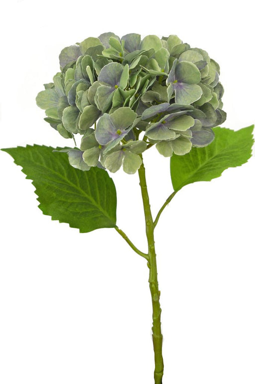 Blå Konstgjord Hortensia