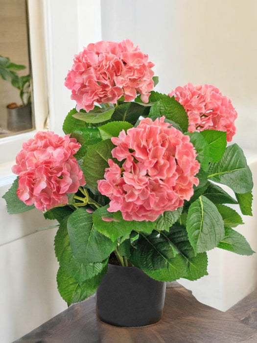 Konstgjord Rosa Hortensia