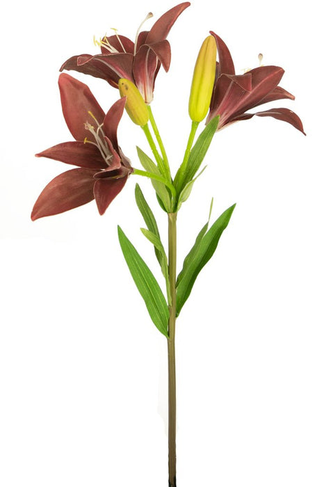 Lila Konstgjord Martagon Lily.