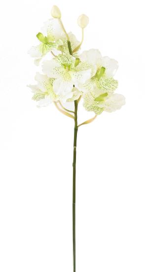 Konstgjord Vanda Orchid 70Cm Vit Dekorativ