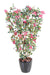 Konstgjord Bougainvilleastaket 130Cm Fuchsia