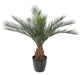 Artificiell Phoenix Palm Tree 18 Palms 130Cm Grön