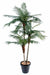 Artificiell Phoenix Palm Tree Stammar 225 Cm Grön