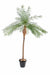 Grön Konstgjord Palm 190 Cm Inomhusväxt