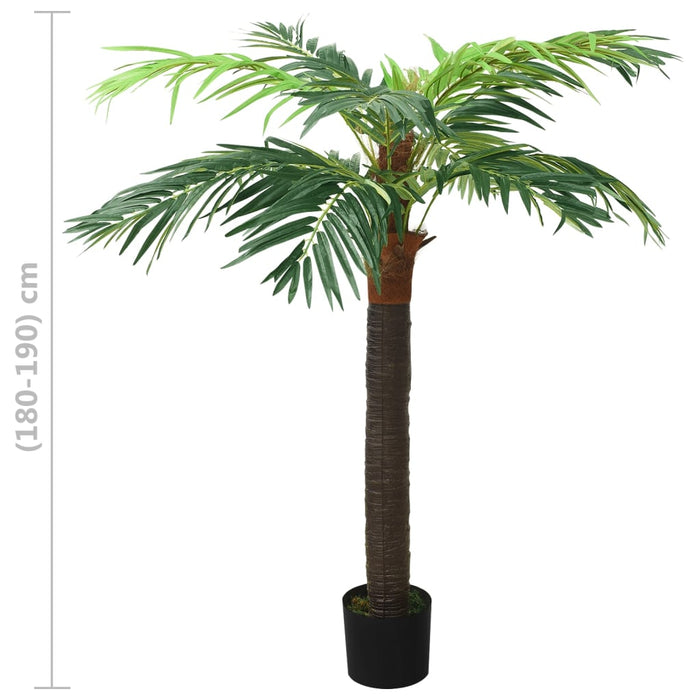 Konstgjord Phoenix Palm Med Kruka 190 Cm Grön