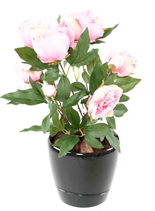 Konstgjord Pion 60 Cm Rosa Inredning