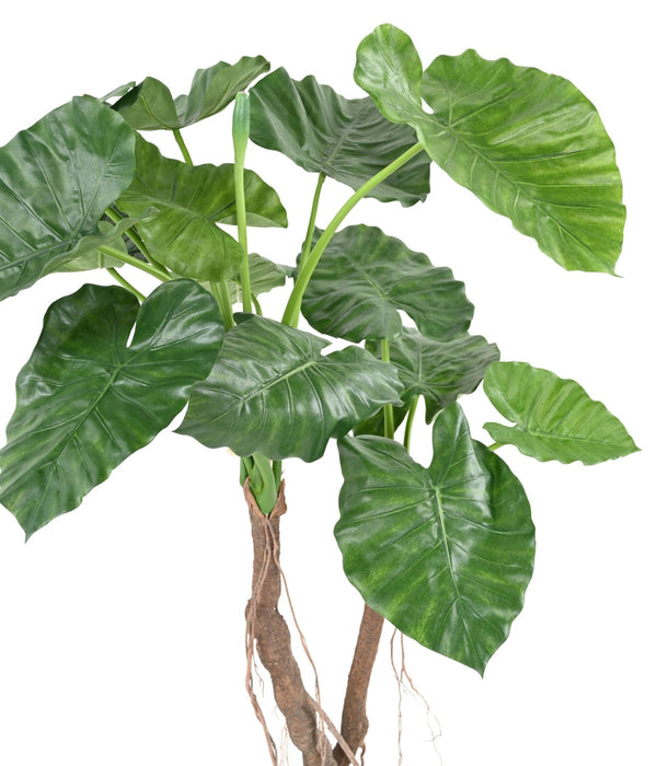 Konstgjord Växt Alocasia Calidora 130 Cm Dekoration