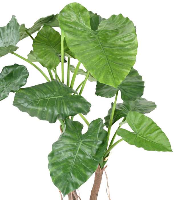 Konstgjord Växt Alocasia Calidora 130 Cm Dekoration