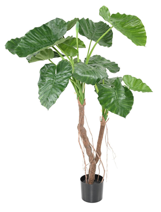 Konstgjord Växt Alocasia Calidora 130 Cm Dekoration