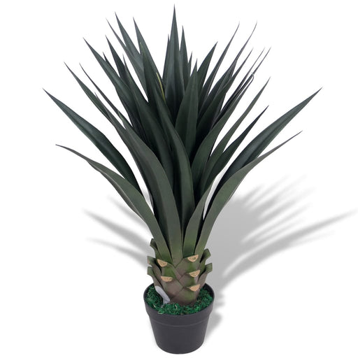 Konstgjord Växt Med Kruka Yucca 85 Cm Grön