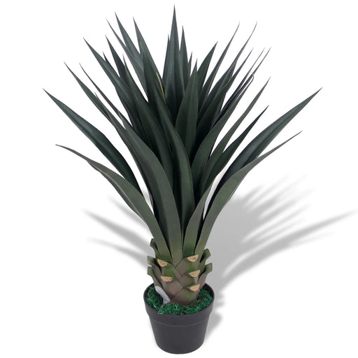 Konstgjord Växt Med Kruka Yucca 85 Cm Grön