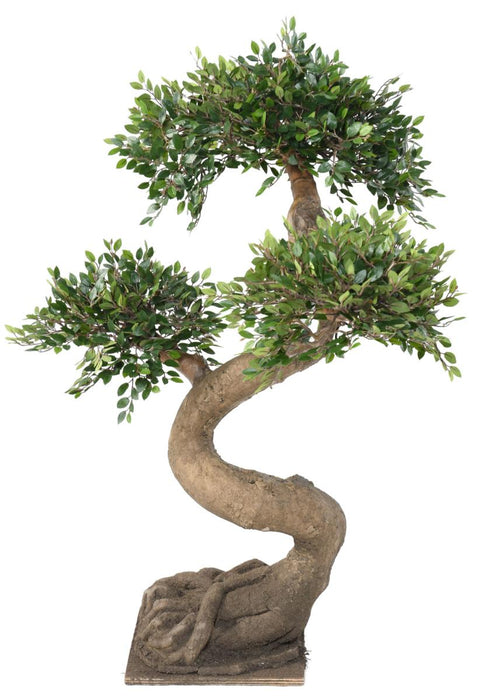 Konstgjord Växt Bonsai Elm 90 Cm Inredning