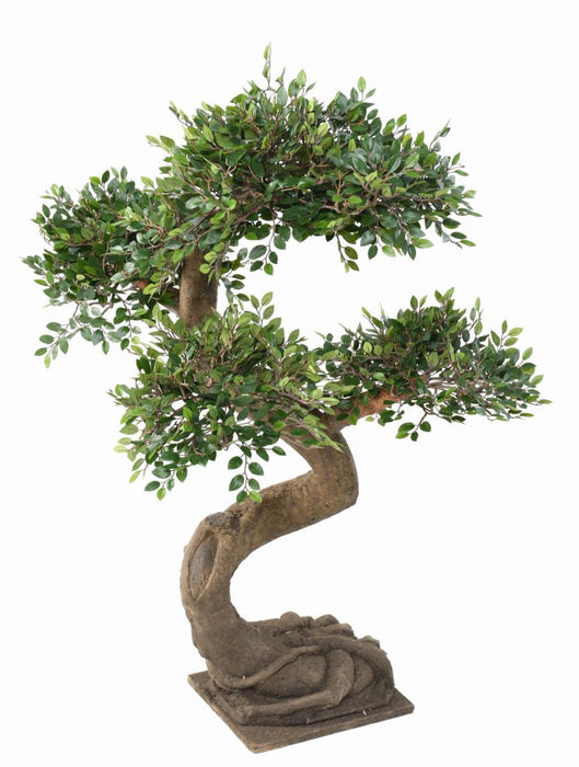 Konstgjord Växt Bonsai Elm 90 Cm Inredning