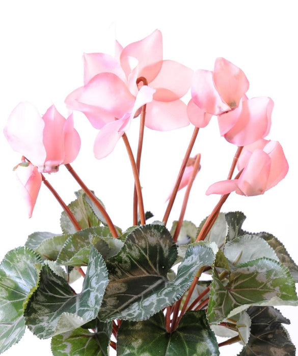 Konstgjord Växt Rosa Cyclamen 32Cm På Stake