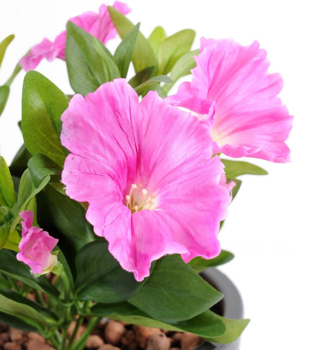 Konstgjord Växt Petunia Fuchsia 25Cm På Stake