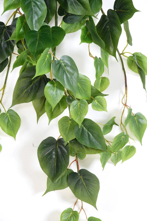 Konstgjord Växt Philodendron 80Cm Dekorativ Grön