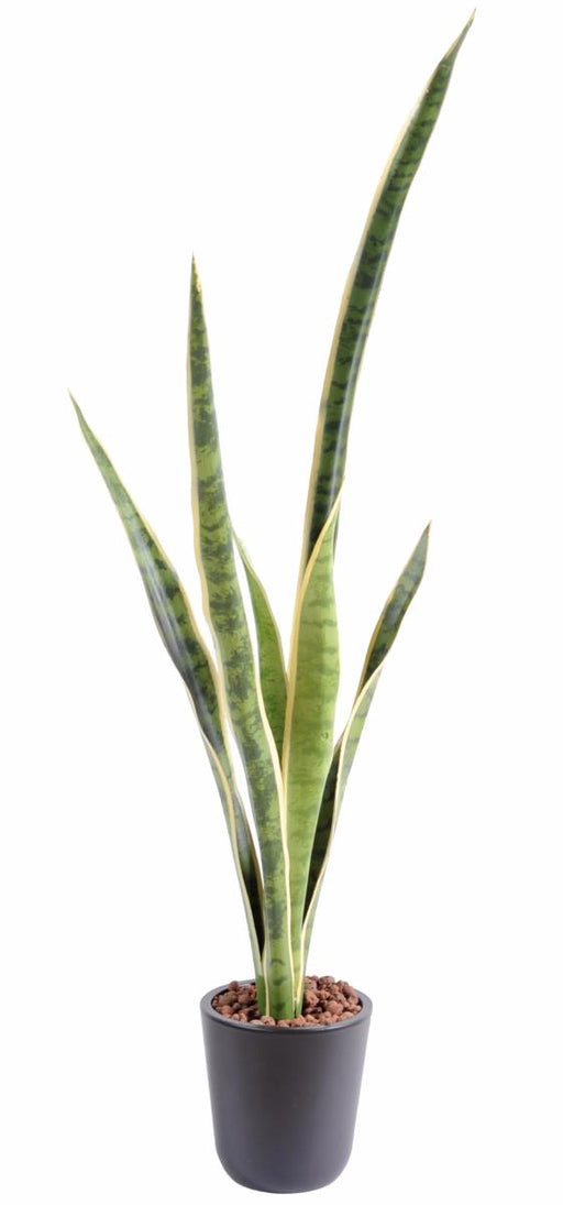 Konstgjord Växt Sansevieria 105Cm Inomhus Grön Gul