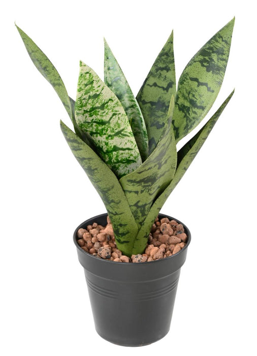 Konstgjord Sansevieria Växt Inomhus 35Cm Ljusgrön